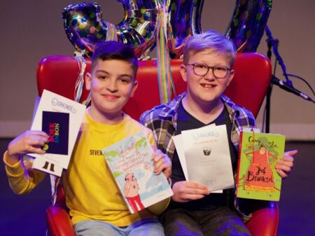 Christian en Didier winnaars Nationale Voorleeswedstrijd
