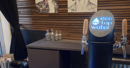EcoTapwater: Een nieuw waterconcept in het café