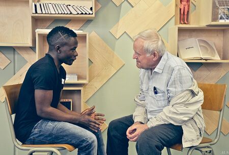 Ga het gesprek aan:  Living Library in de bibliotheek van Cpunt