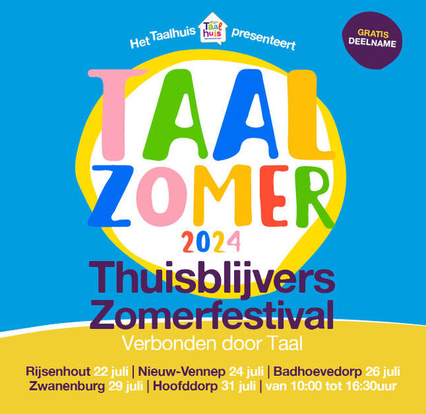 Het Thuisblijvers Zomerfestival: Taalrijk Samenzijn