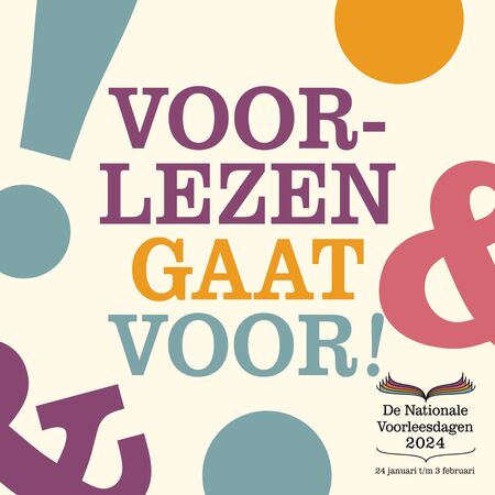 Nationale voorleesdagen 2025